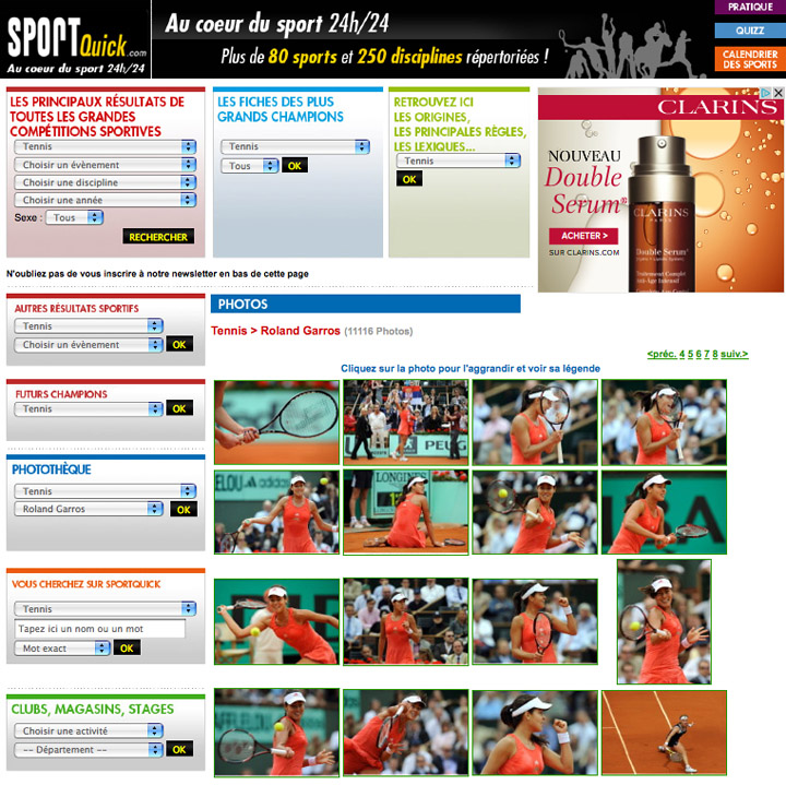 calendrier rencontre roland garros